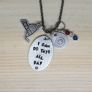 I Can Do This All Day - Charm Necklace