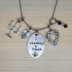 I Dreamed A Dream - Charm Necklace