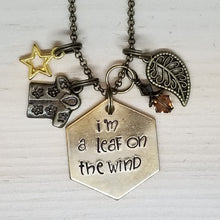 I'm A Leaf On The Wind - Charm Necklace