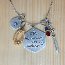 It's About What You Believe - Charm Necklace