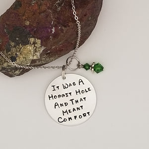 It Was A Hobbit Hole And That Meant Comfort - Pendant Necklace
