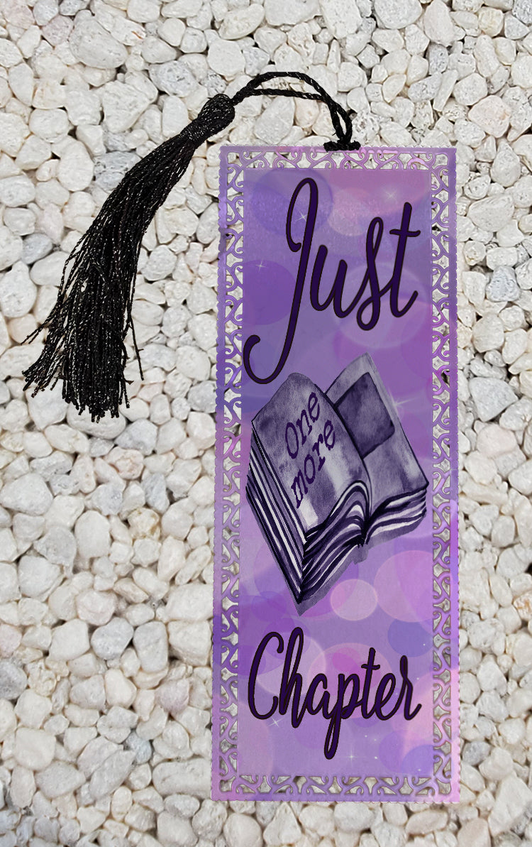 Just one more chapter -  Metal Bookmark
