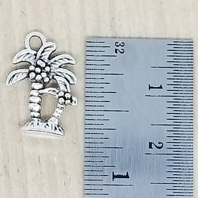 Palm Tree Pair Charm