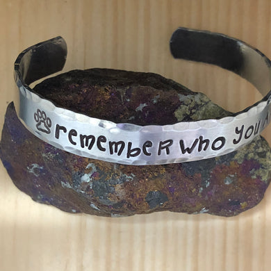 Remember Who You Are Cuff Bracelet