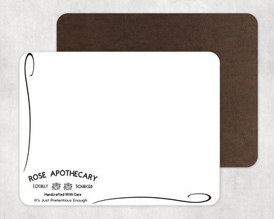 Rose Apothecary -  Dry Erase Memo Board
