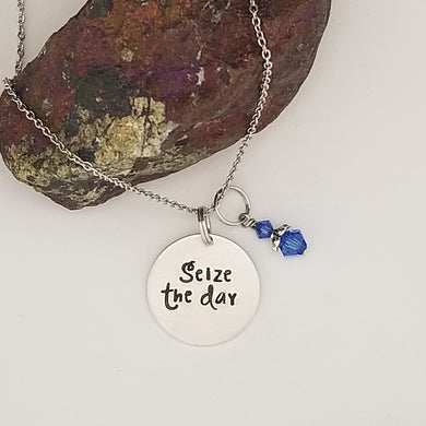 Seize The Day - Pendant Necklace