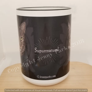 Supurrnatural 15 oz coffee mug