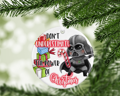 SW - Don't underestimate the power -  porcelain / ceramic ornament