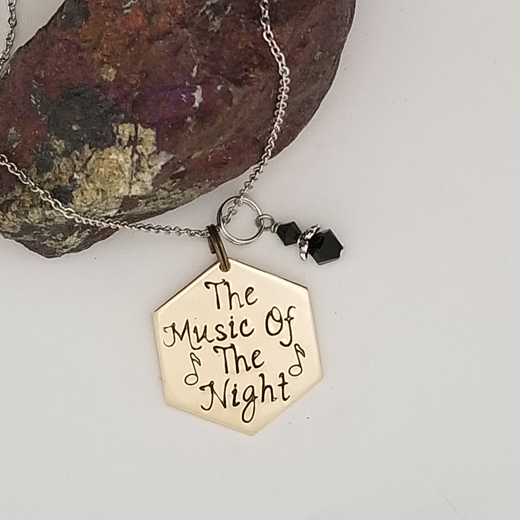 The Music Of The Night - Pendant Necklace