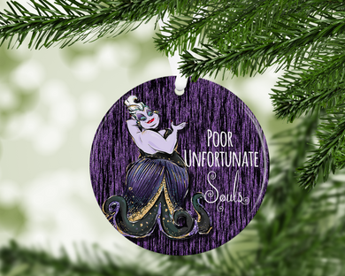 Poor Unfortunate Souls -  porcelain / ceramic ornament