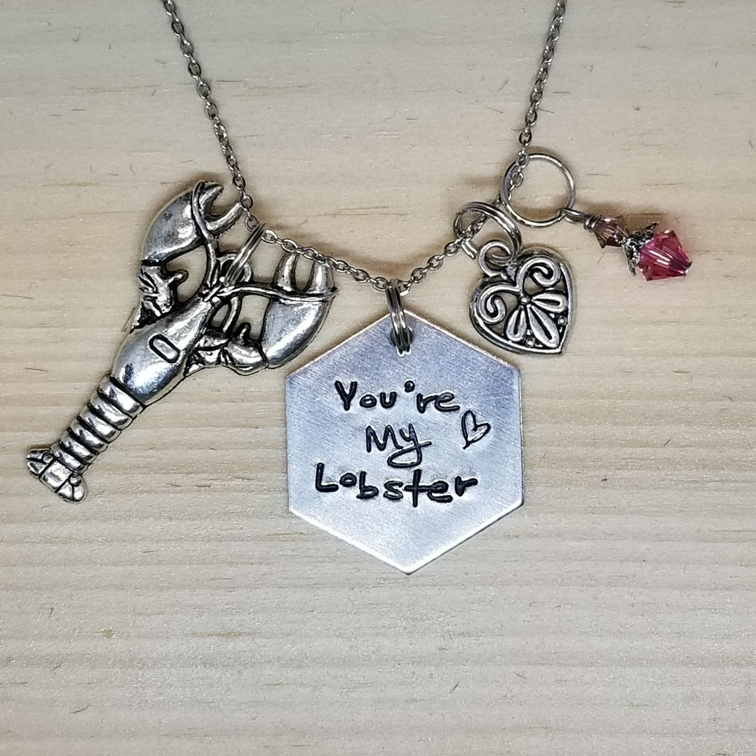 You're My Lobster - Charm Necklace